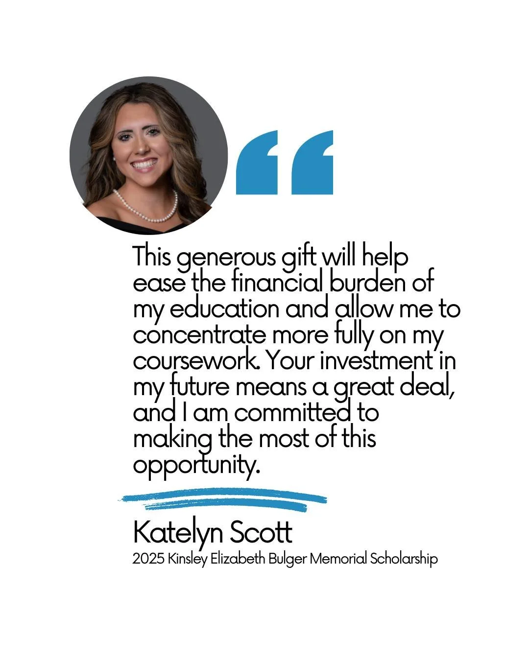 Meet Katelyn&mdash; proof that determination turns into opportunity.
Take your next step by applying for a scholarship before April 30.
🔗 Apply now. https://www.communityfoundationsa.org/apply-for-a-scholarship