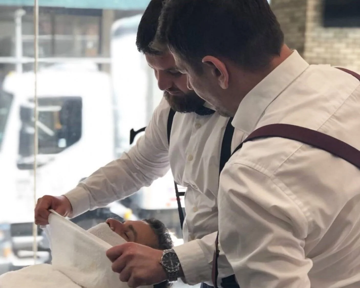 Barber Shaves TribecaMen's Cuts Lower Manhattan Tribeca's Most