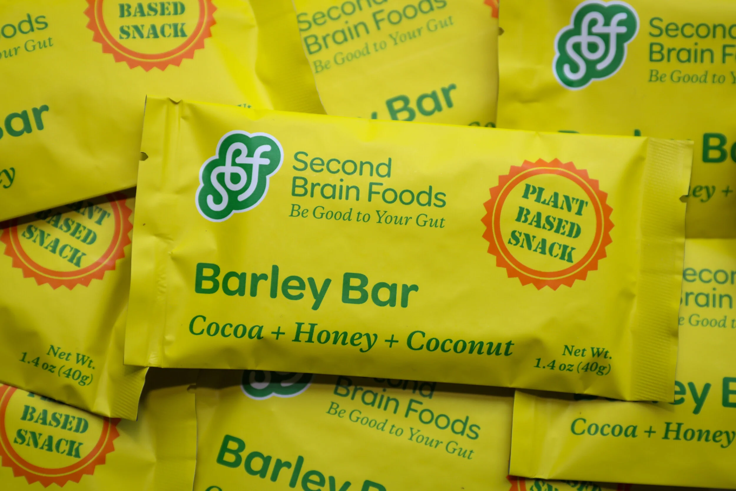 Barley Bars:  Cocoa + Honey + Coconut $3.00