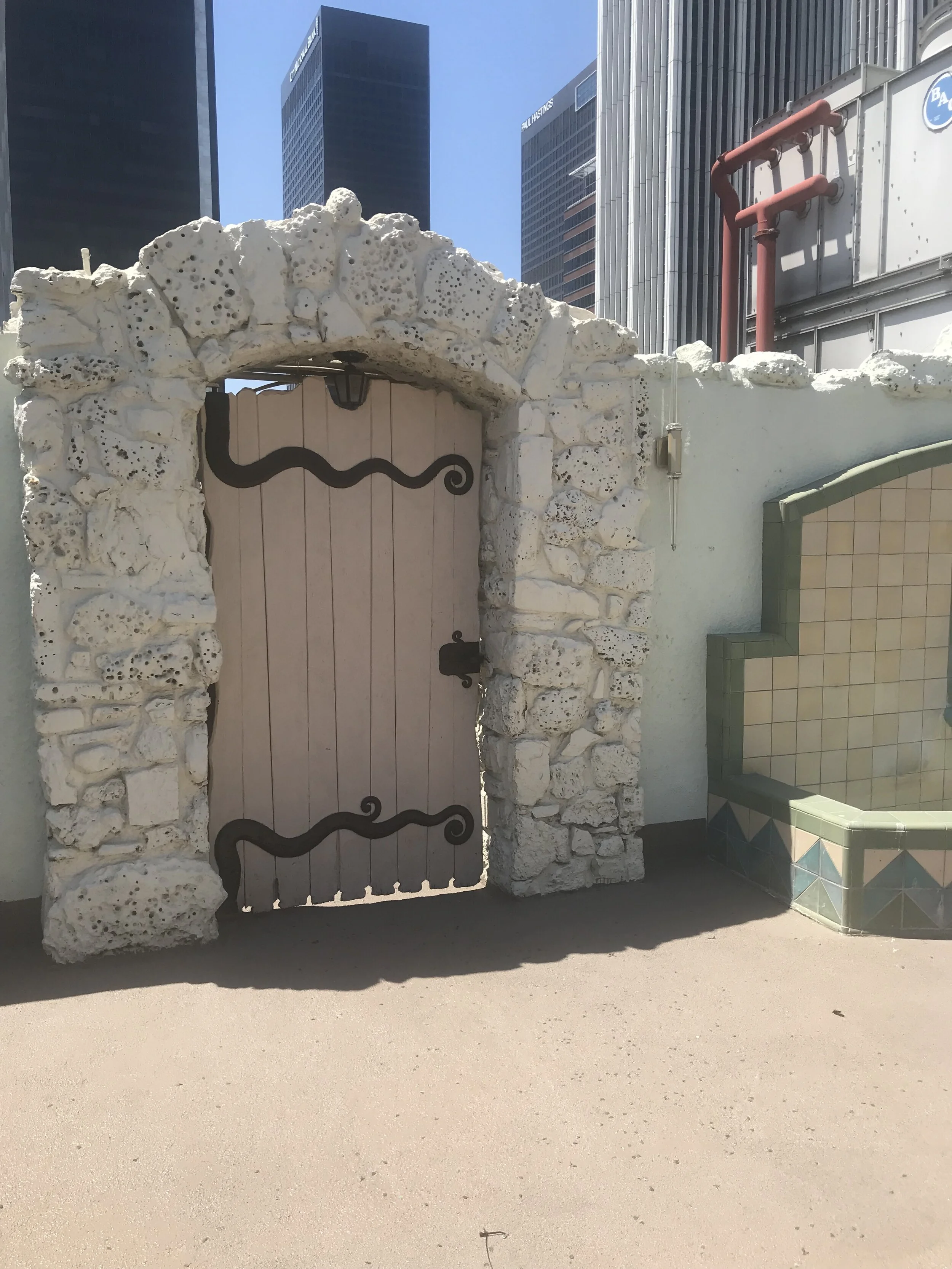 DTLA Penthouse Patio for private events, weddings, and film production.