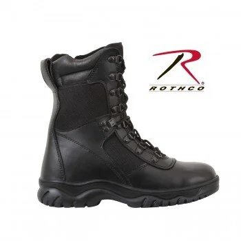 Tactical Boot With Side Zipper