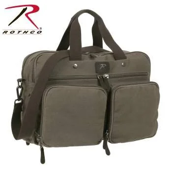 Canvas Briefcase Backpack