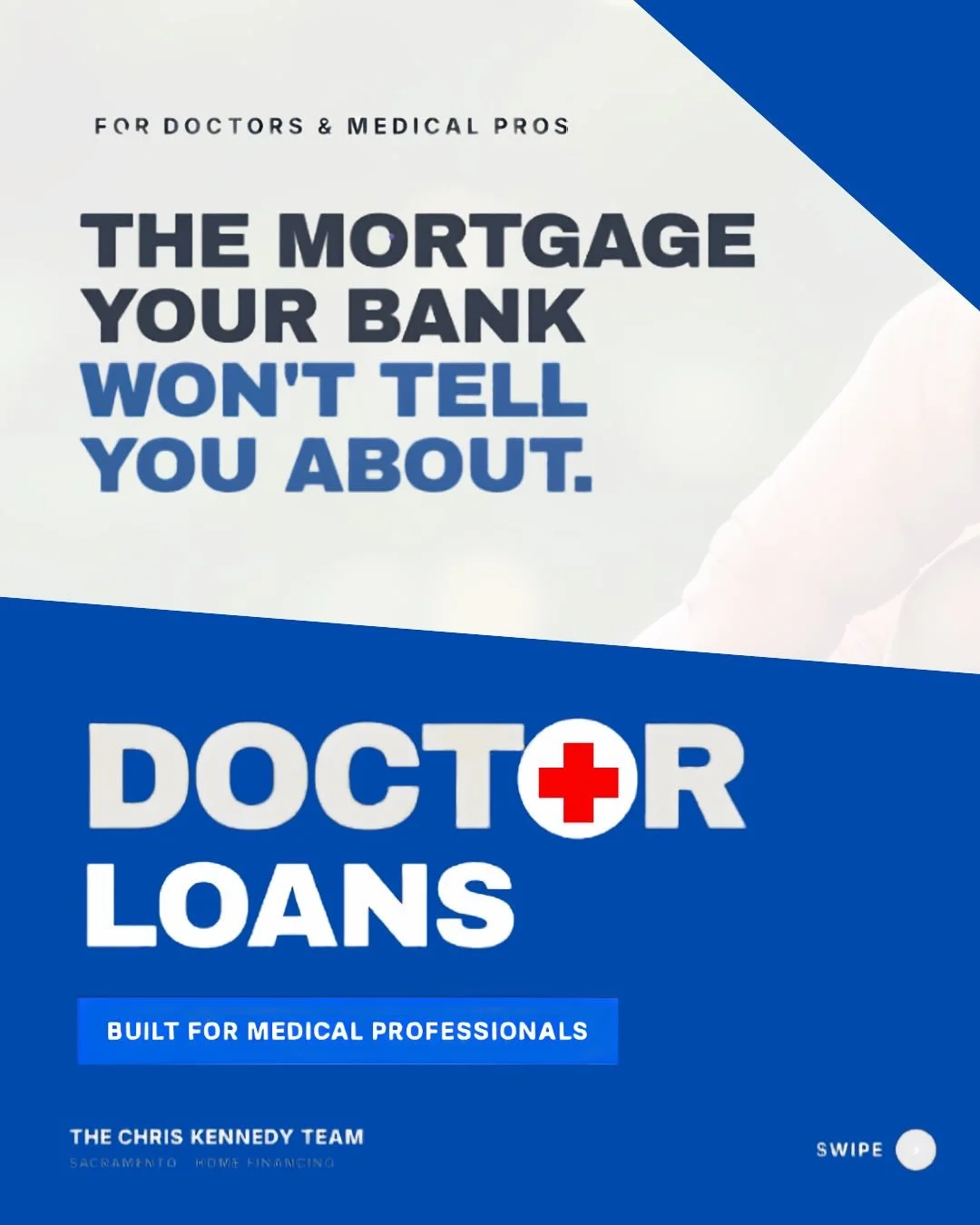 Doctors, dentists, pharmacists, residents, fellows&hellip;

Most of you have been told mortgage rules that don&rsquo;t actually apply to you.

❌ &ldquo;You need 20% down.&rdquo;
❌ &ldquo;Your student loans kill the deal.&rdquo;
❌ &ldquo;Wait until yo