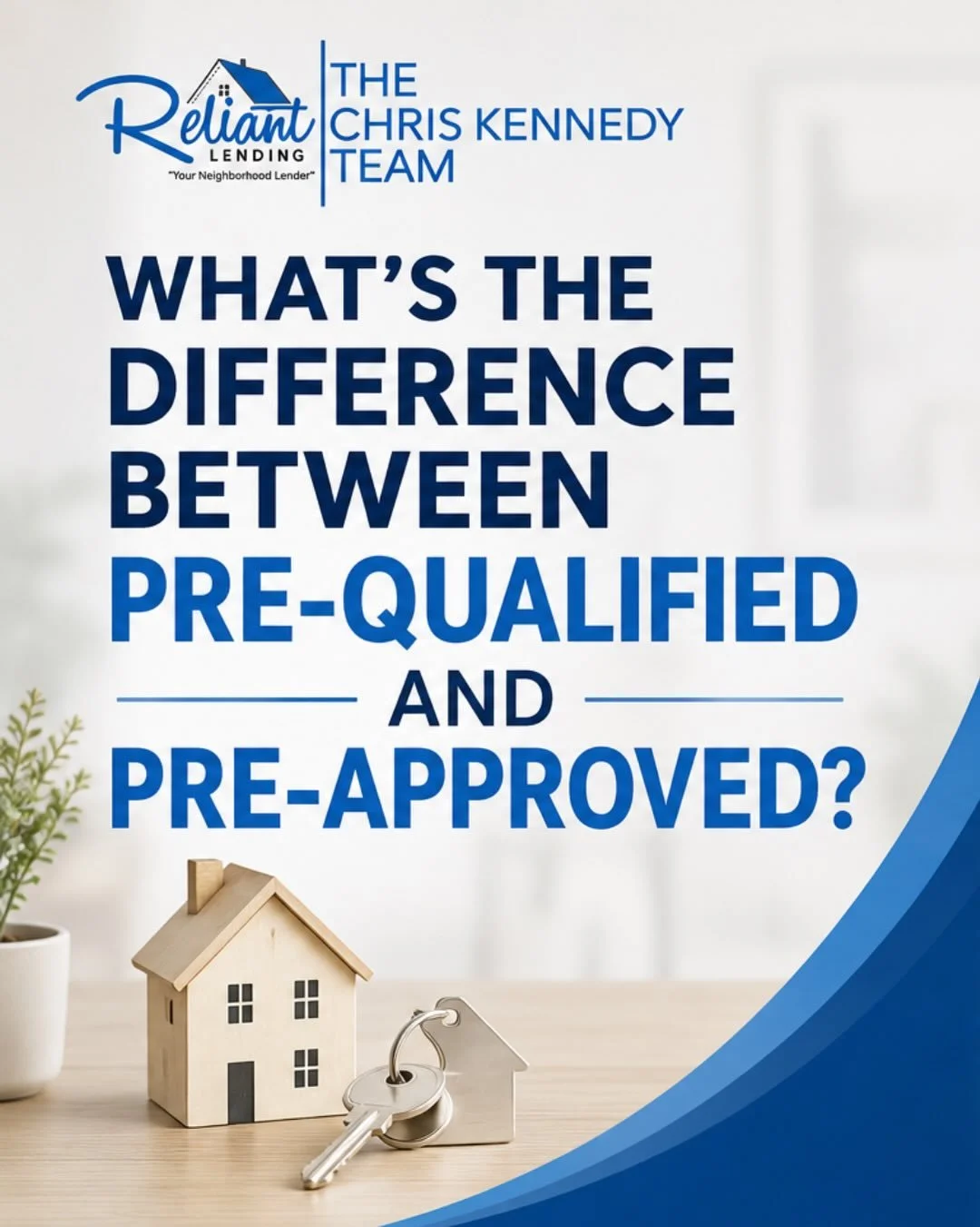 🏡 Pre-Qualified vs. Pre-Approved: What&rsquo;s the Difference?

A lot of buyers start house hunting after getting pre-qualified... only to find out later that pre-approval carries more weight. 👀

✅ Pre-Qualified = A quick estimate of what you may b