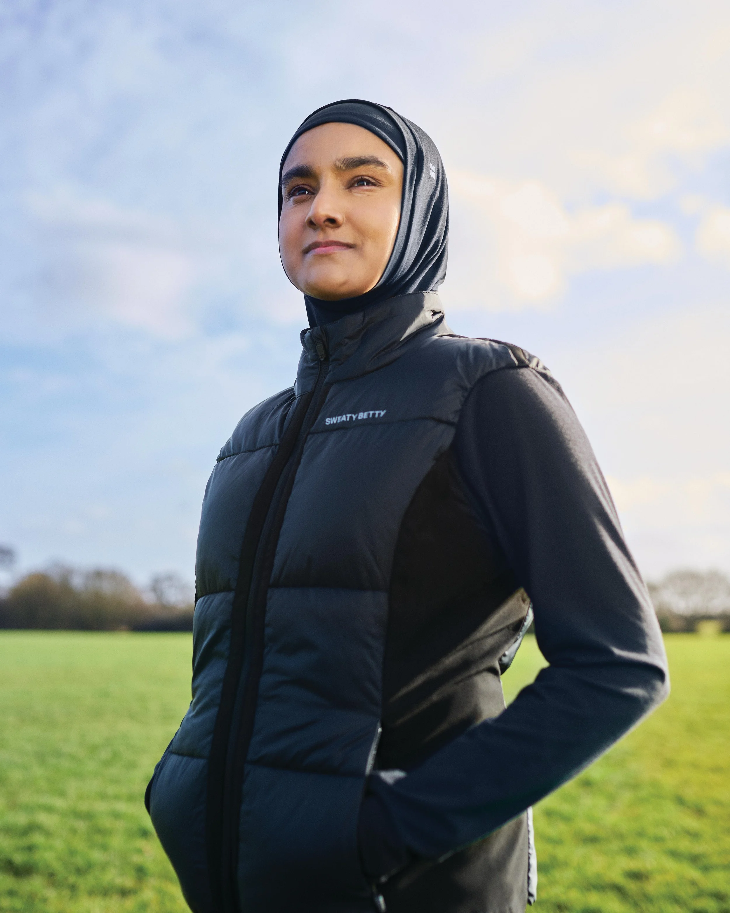 Lipa Nessa - the name behind Sweaty Betty's new hijab, launched today! 