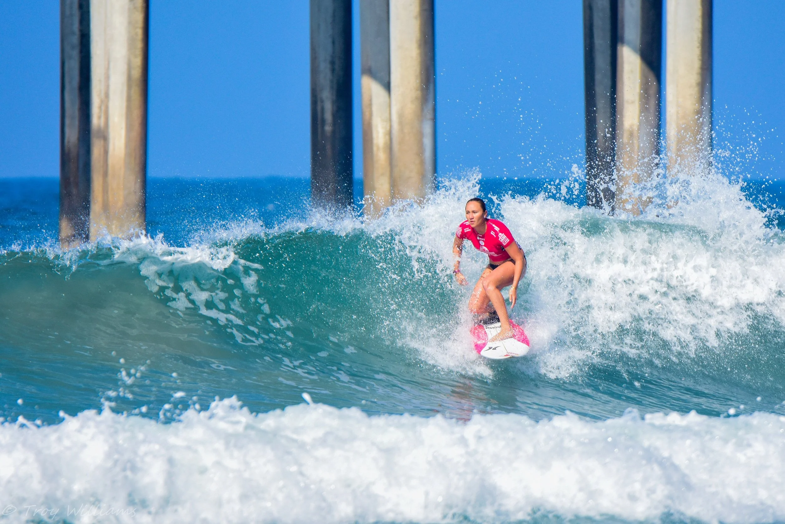 Female Athletes showing their strength by Ava John