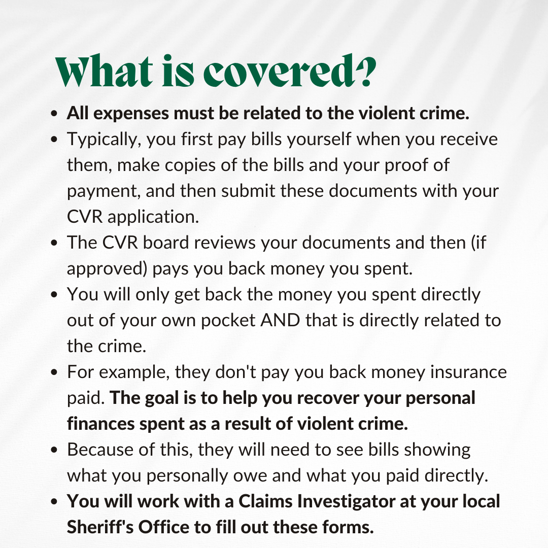 WHAT IS COVERED?