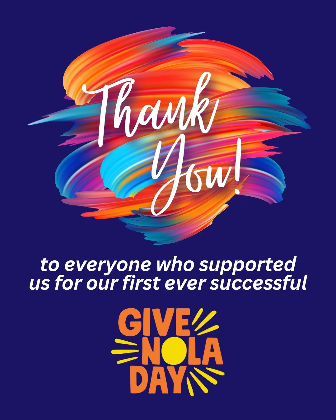 Thank you SO MUCH to everyone who supported us for our first ever #givenoladay and also to @gnofoundation!

Your gifts will help us continue our work to #supportsurvivors of violence with resources and information. 

We were also so happy to receive 