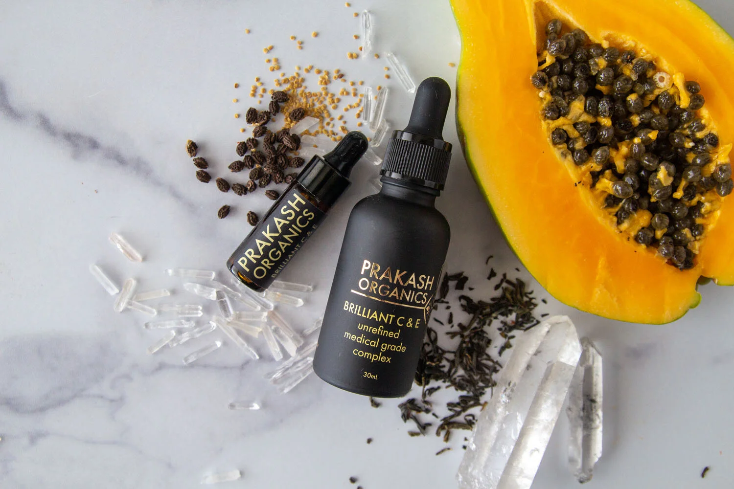 Prakash Organics Unrefined Brilliant C & E Complex — Prakash Organics