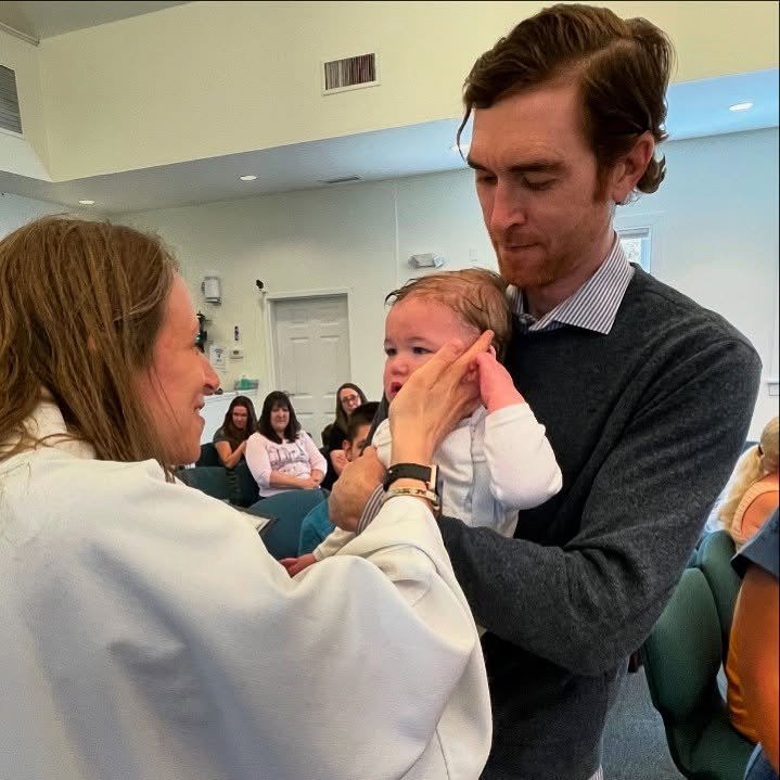This past Sunday, we welcomed Elliott to the Body of Christ through the Sacrament of Baptism. While Elliott felt the splash of water, we remembered that our entire lives are carried in the waves of Christ’s love. Our belonging is in the Good Sh