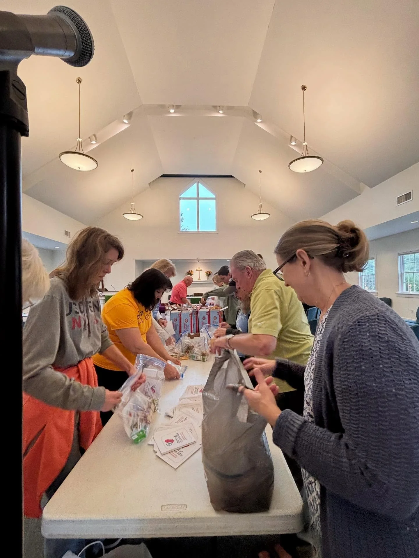 827 snack bags for @caringforfriendsorg are packaged and ready to go. #godsworkourhands