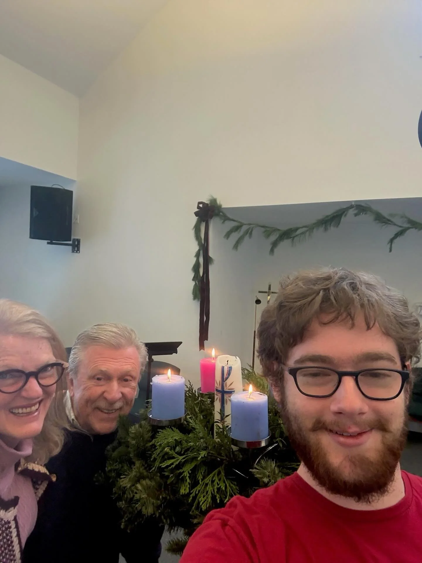 Thanks be to God for these saints who braved the wintry conditions to get our sanctuary ready for Christmas. Advent three was spent online, reflecting together about the joy of God&rsquo;s promises to us. In our Advent waiting, may you each be surpri