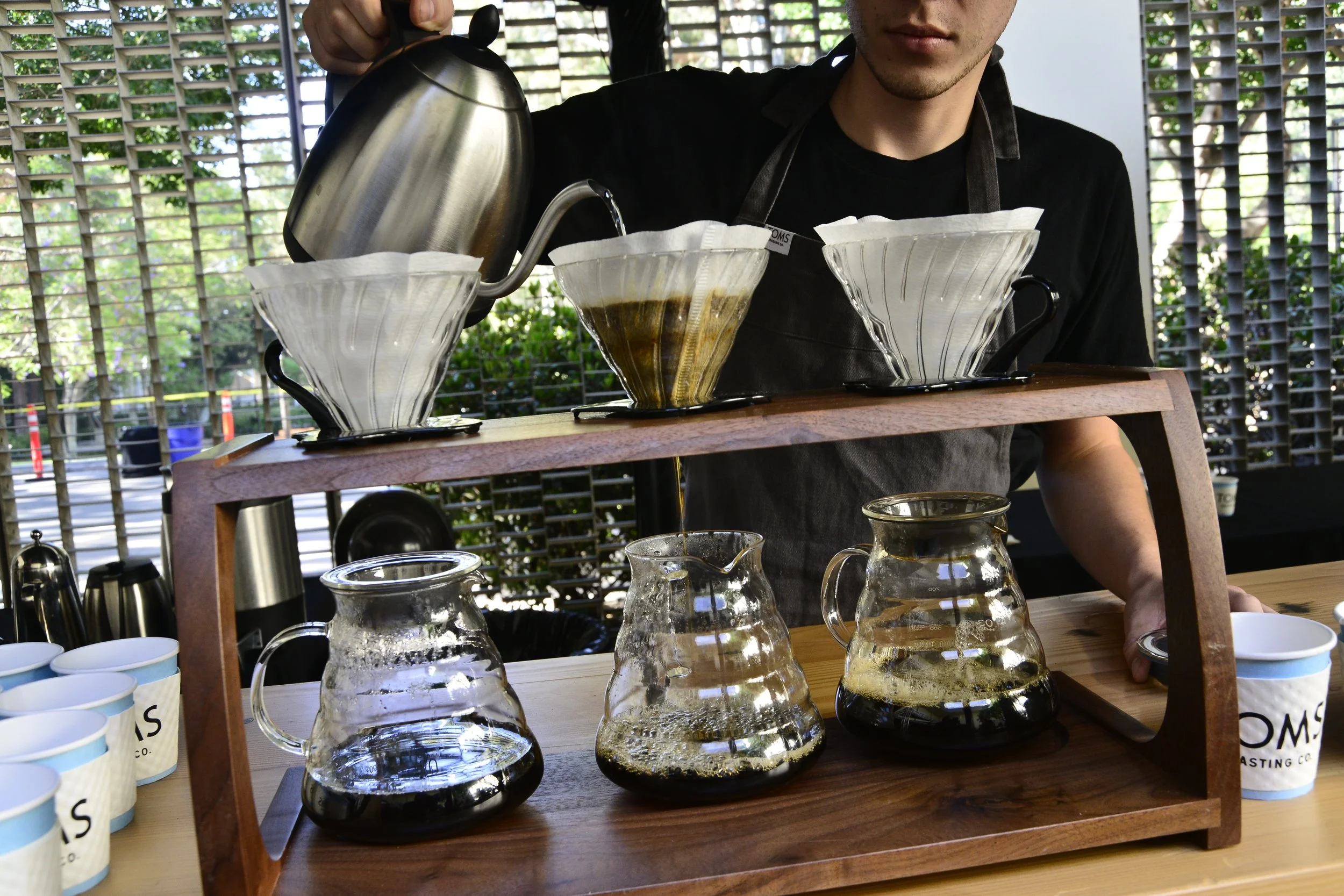 Toms Coffee at TEDxHolllywood.
Copyright: Jed Harris for Getty Images.