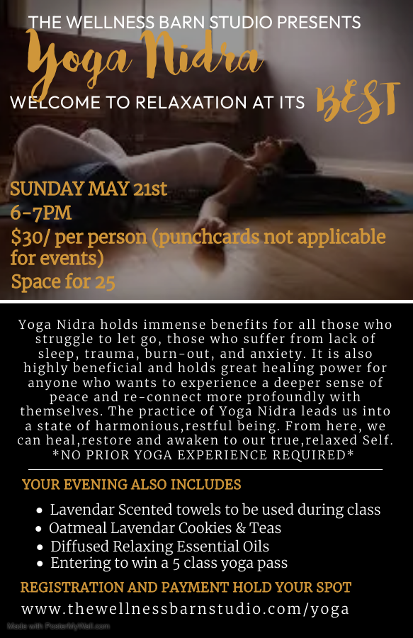 YOGA NIDRA MAY 2023 
