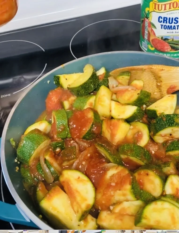 Zucchini In Tomato Sauce — Savvy Italian