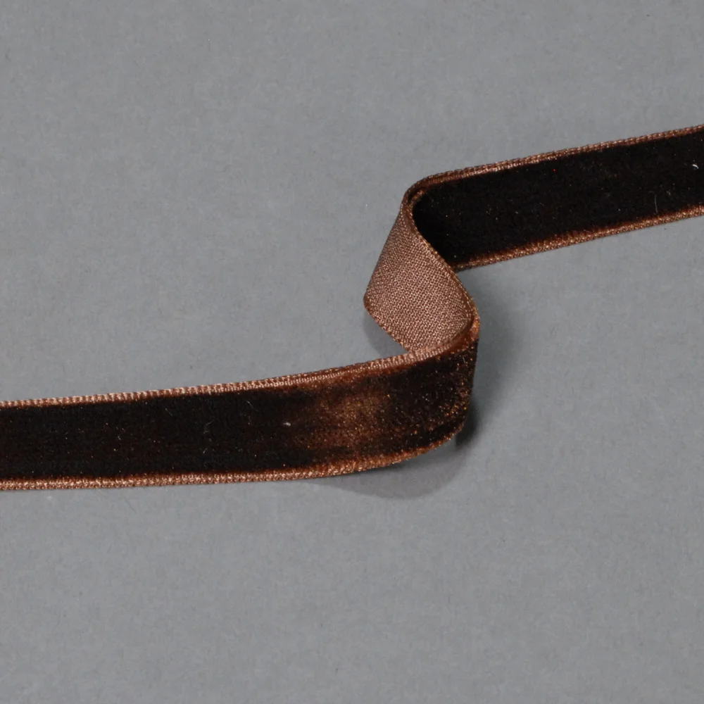NEW* Chocolate Brown Velvet Ribbon — Carmel Doll Shop Boutique
