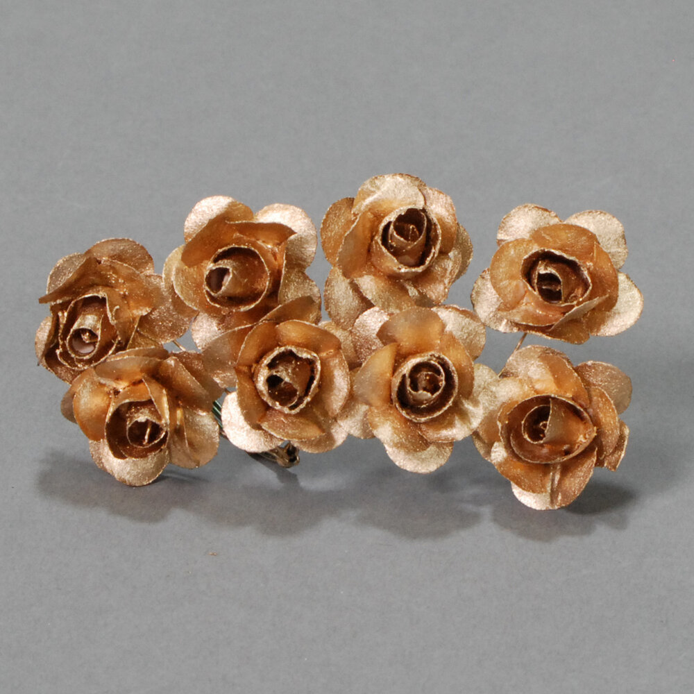 Metallic Gold Flowers - Bundle-14 — Carmel Doll Shop Boutique