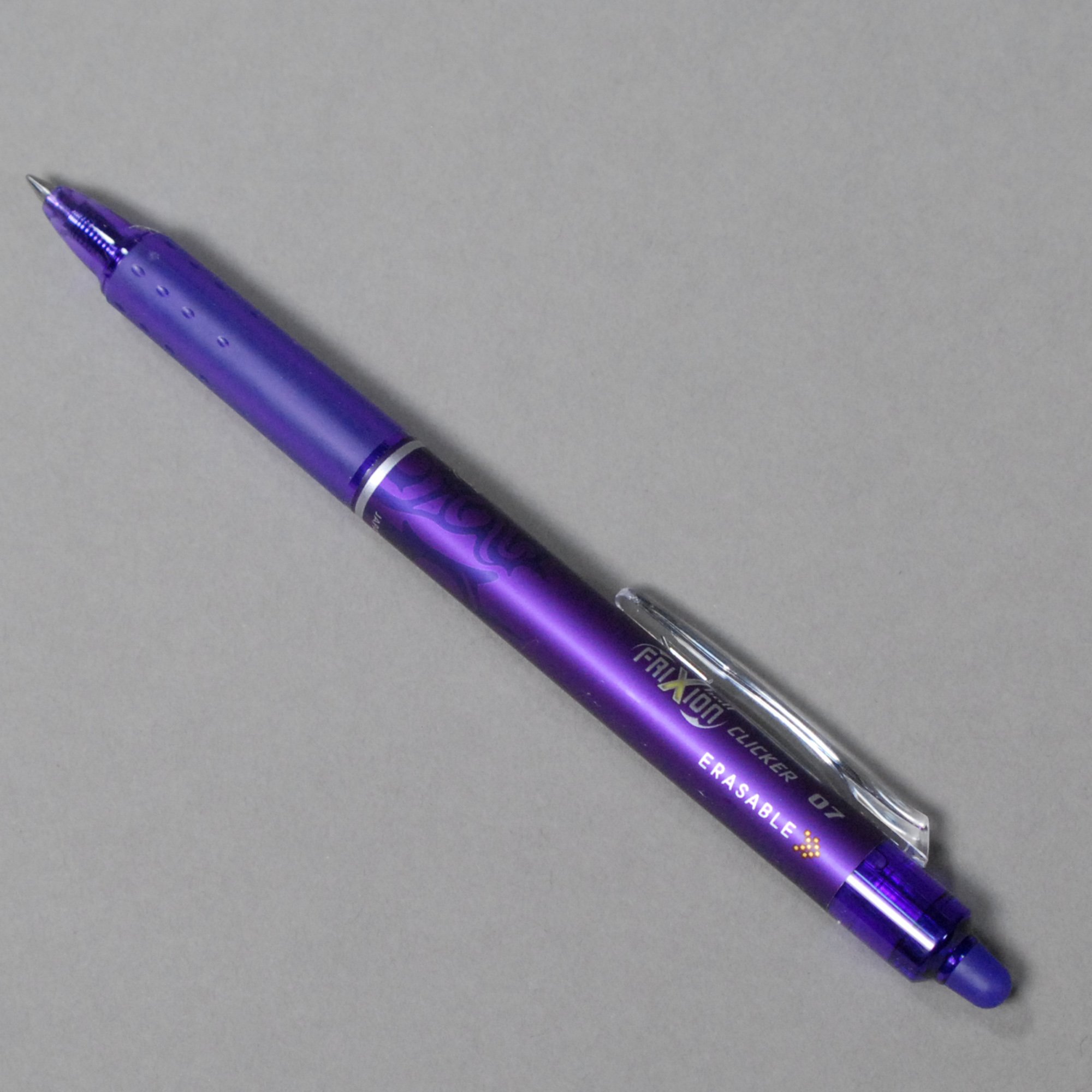 Frixion Heat Erasable Pen - Purple — Carmel Doll Shop Boutique