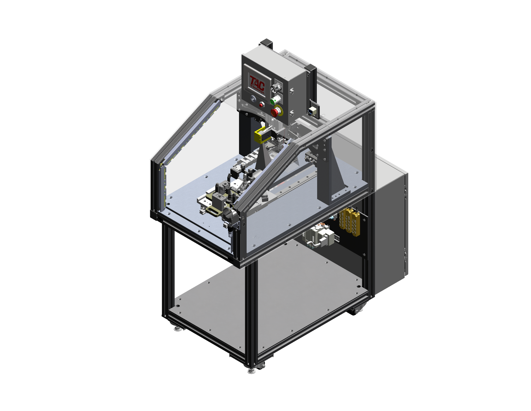 Steering Wheel Snap Spring Inspection Machine SolidWorks Design