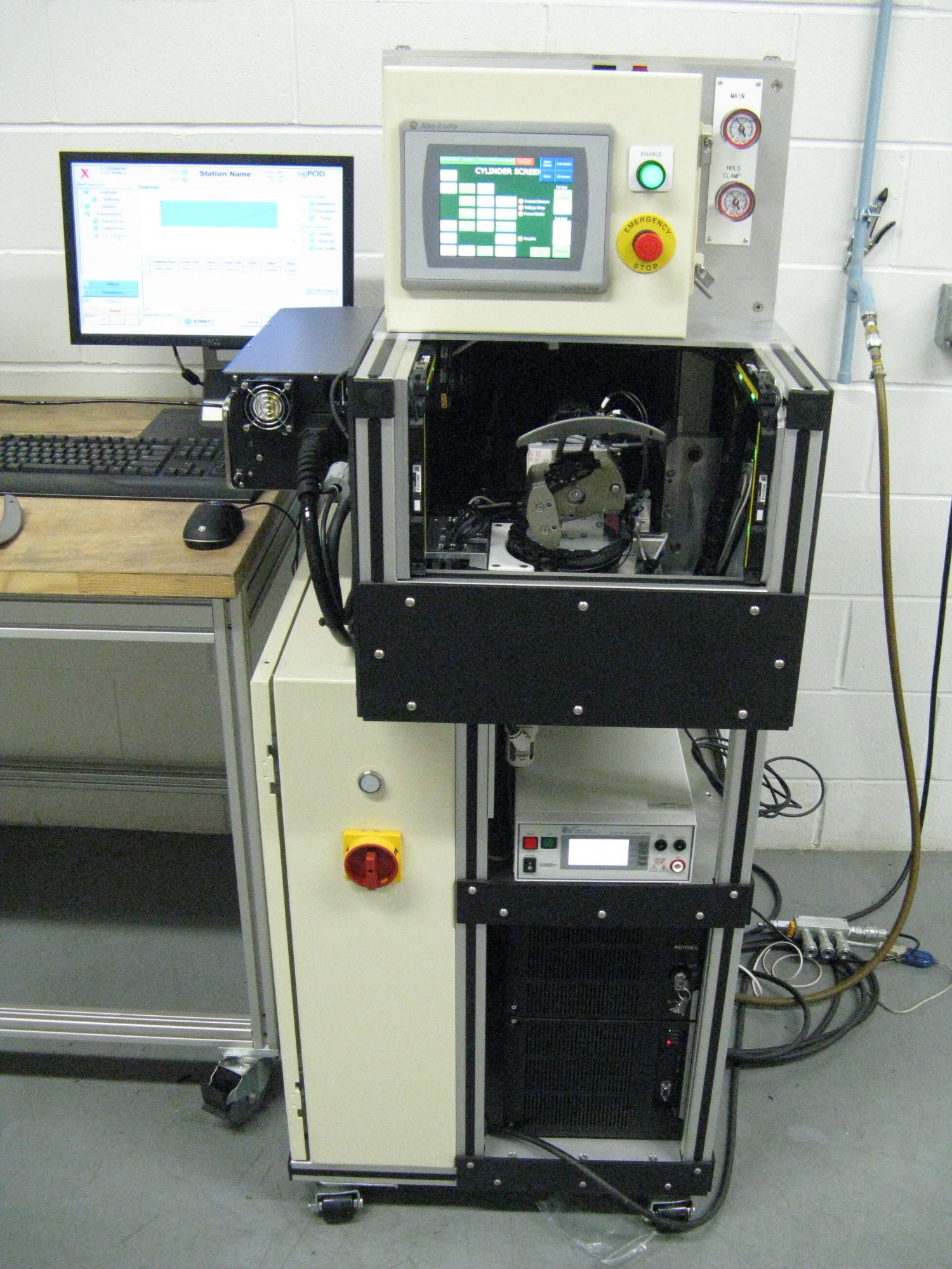 Automated Paddle Switch End Of Line Tester