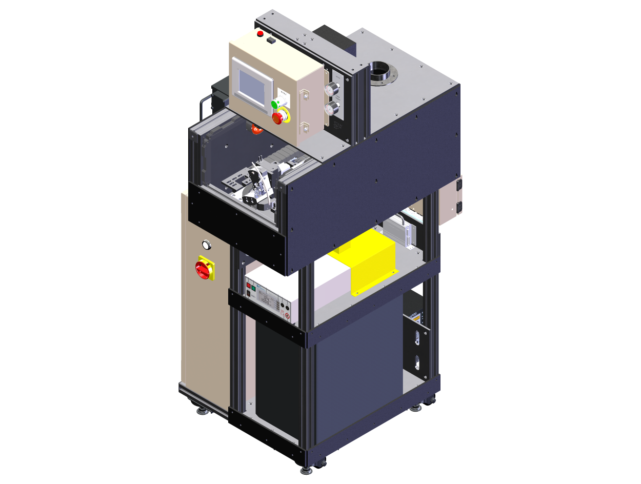 Automated Paddle Switch End Of Line Tester Solidworks Design