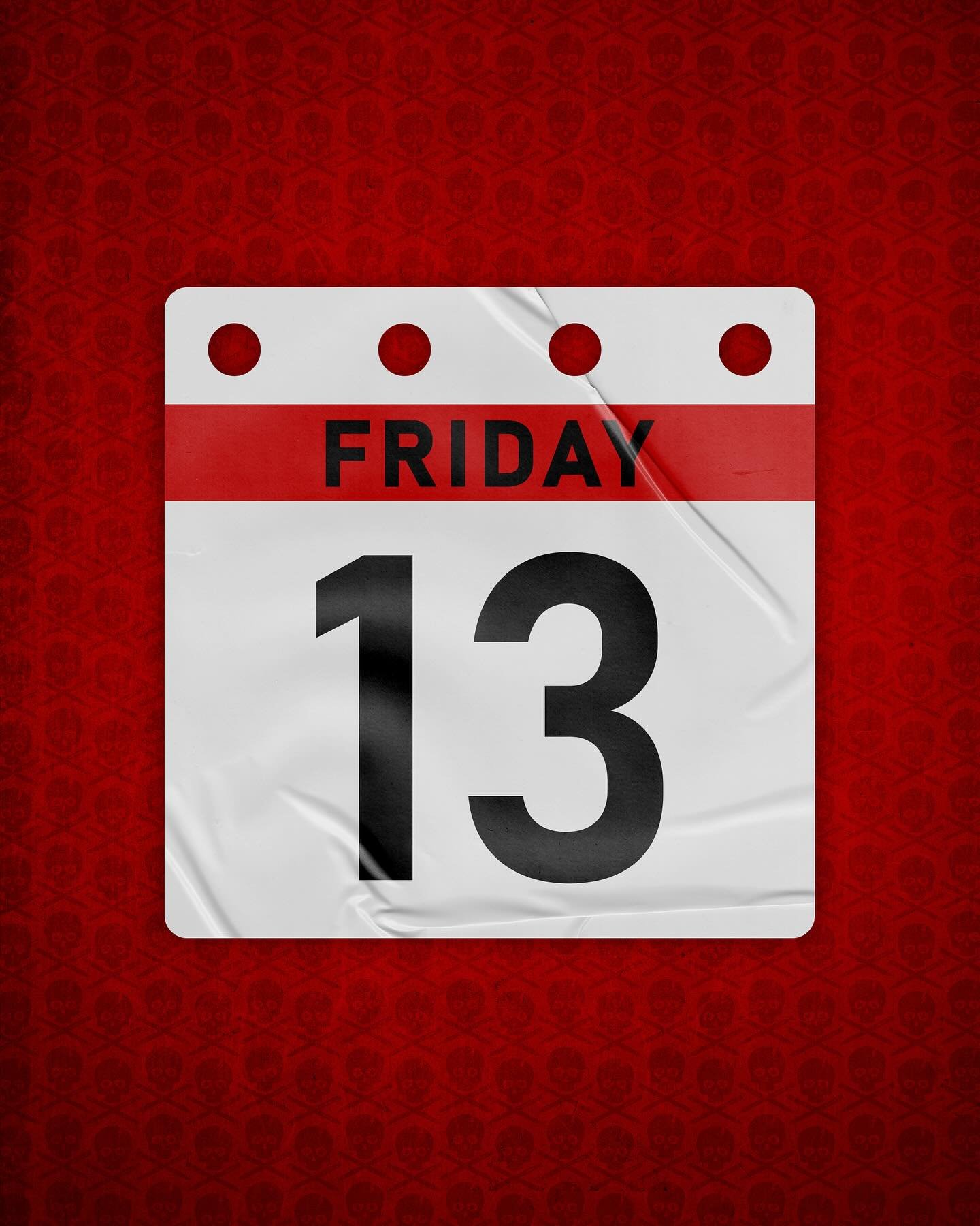 Celebrate the only Friday the 13th of the year today. Go get a tattoo at a shop running flash specials, watch one of the 12 movies, go camping at Crystal Lake, be superstitious, or just treat it as another day. 

#Destroy #destroyagency #practicallyd