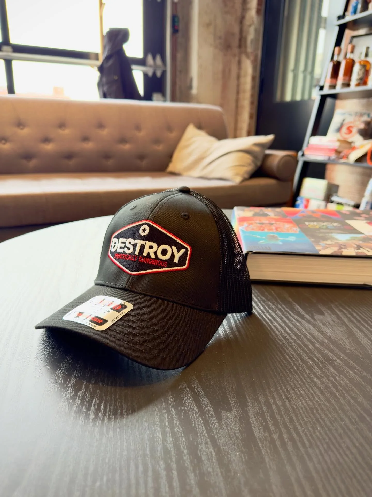 New embroidered DESTROY trucker hats have arrived!

#Destroy #destroyagency #practicallydangerous #truckerhat #swag
