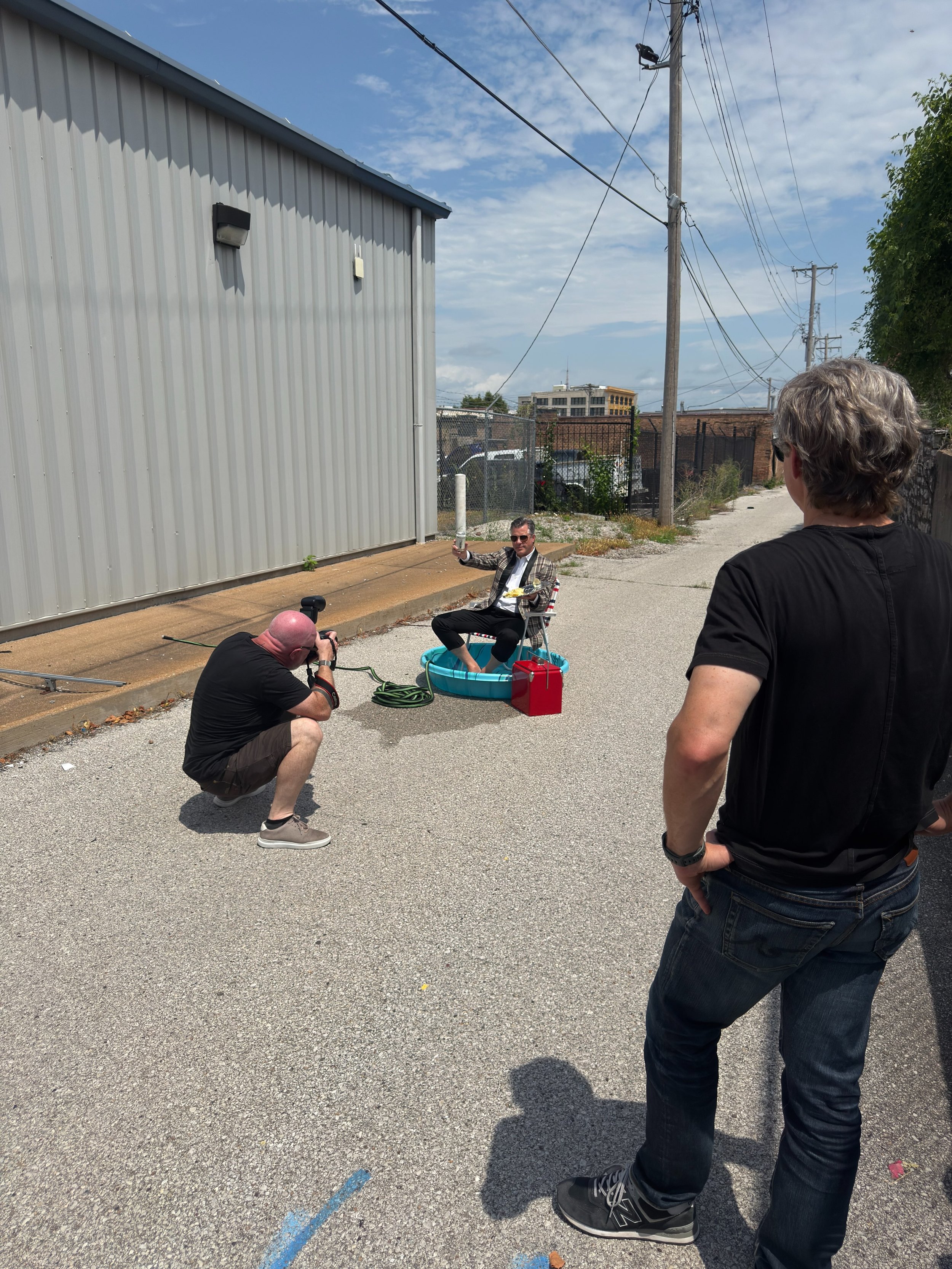 Doing fun stuff today. 

@markschepker_creative 
@fletchb98