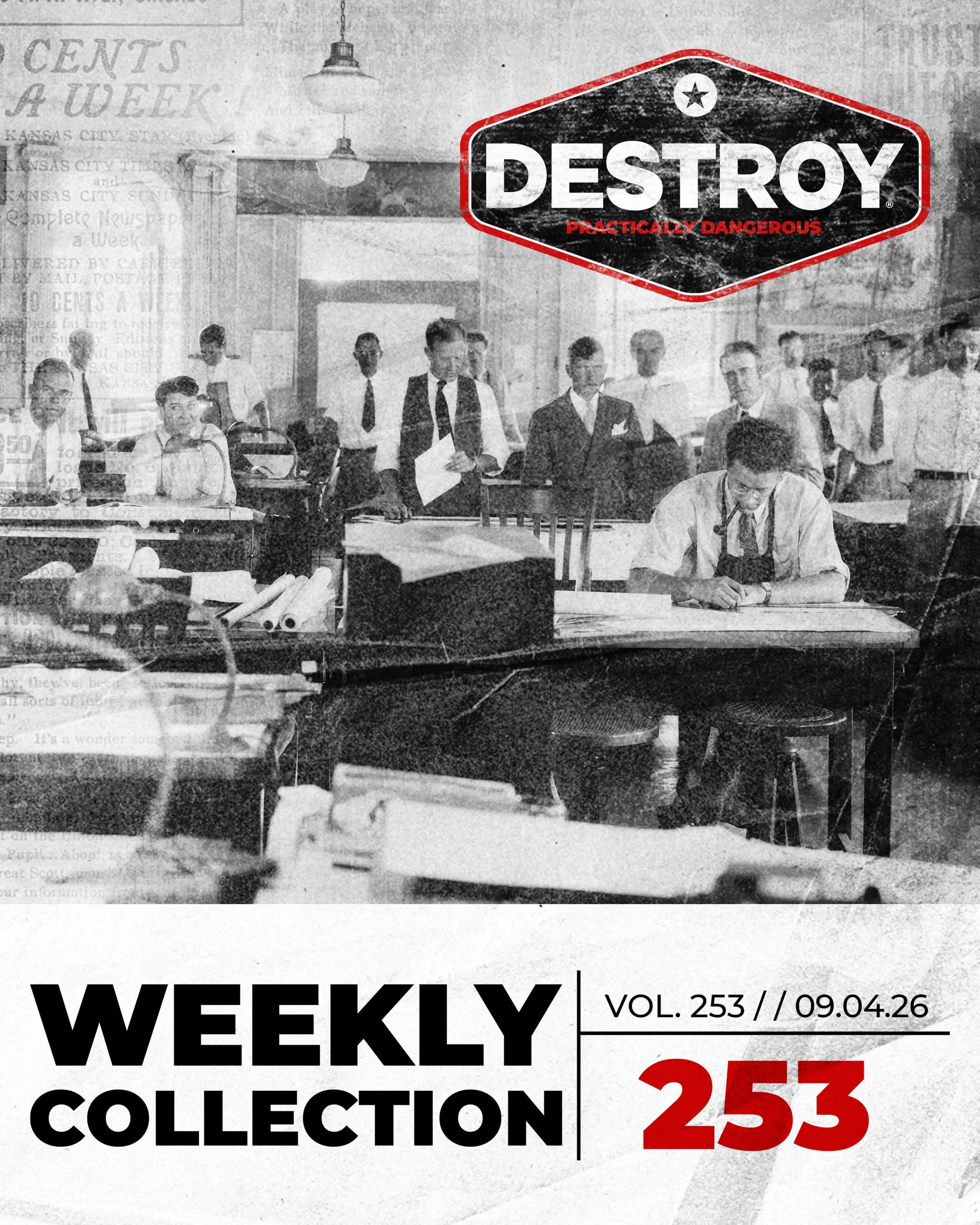 Head into your long weekend with some cool shit. 

Link in bio for this weeks collection. 

#Destroy #destroyagency #practicallydangerous  #agencylife