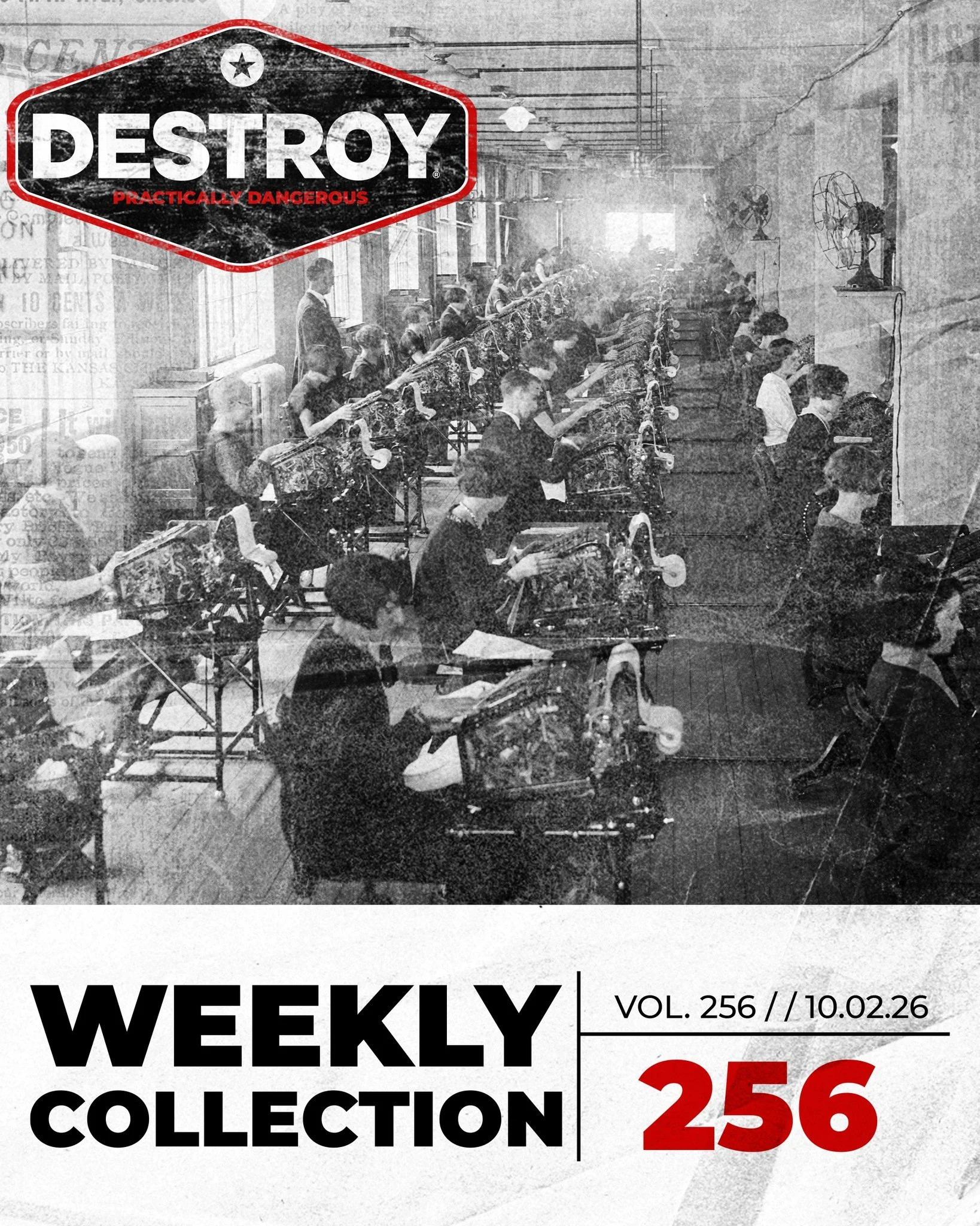 The Weekly Collection is back after having to miss last week.

Enjoy.

Link in bio.

#destroy #destroyagency #practicallydangerous  #agencylife