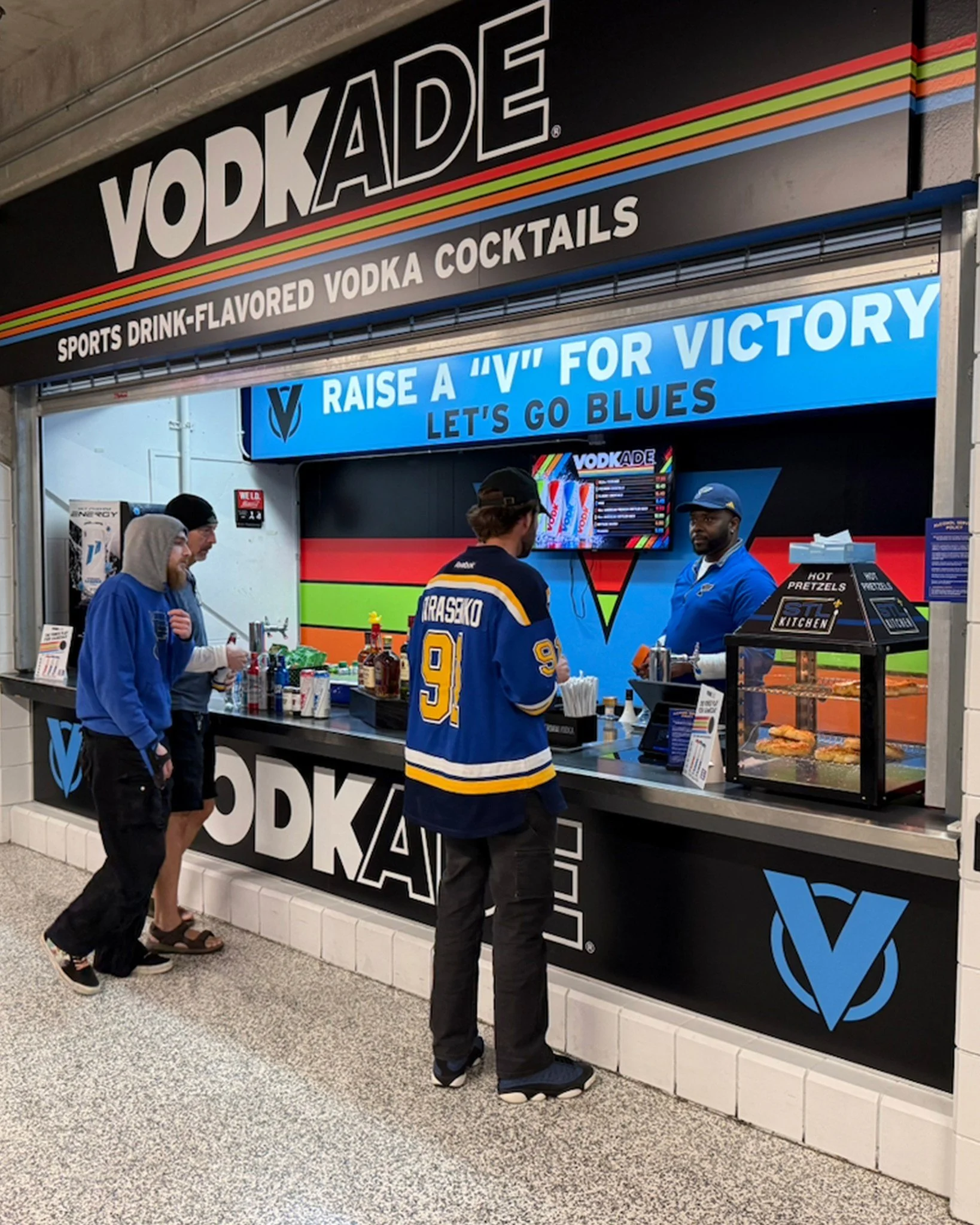 Next time you&rsquo;re at Enterprise Center, grab a Vodkade and check out the bars we designed. Or just grab a Vodkade.

#destroy #destroyagency #practicallydangerous  #agencylife