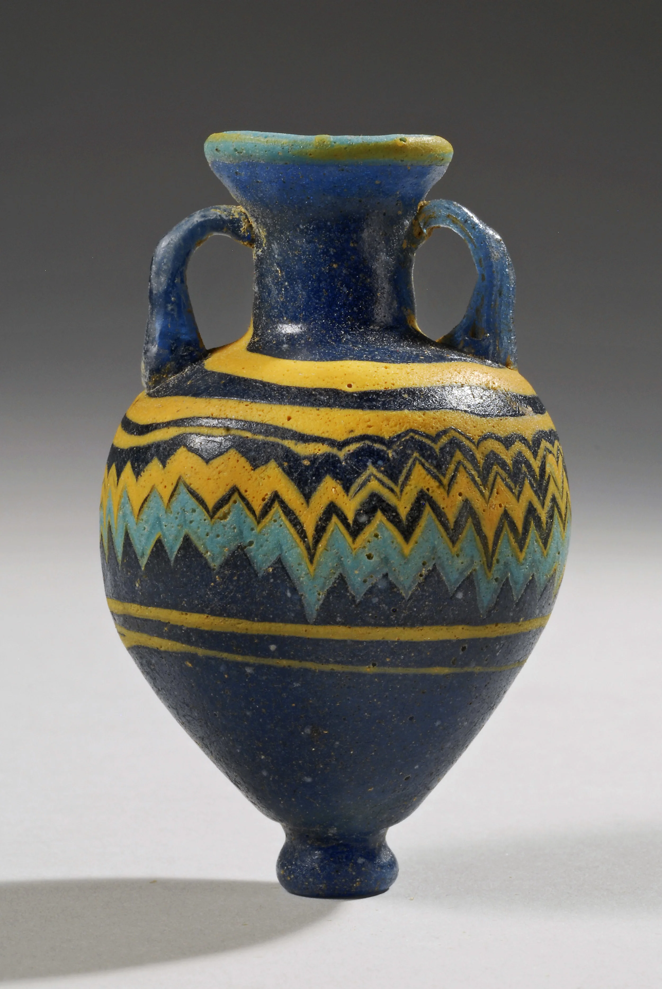 Ancient Greek Core-Formed Glass Amphoriskos