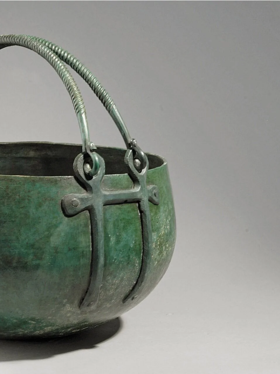 Ancient Central European Bronze Cauldren