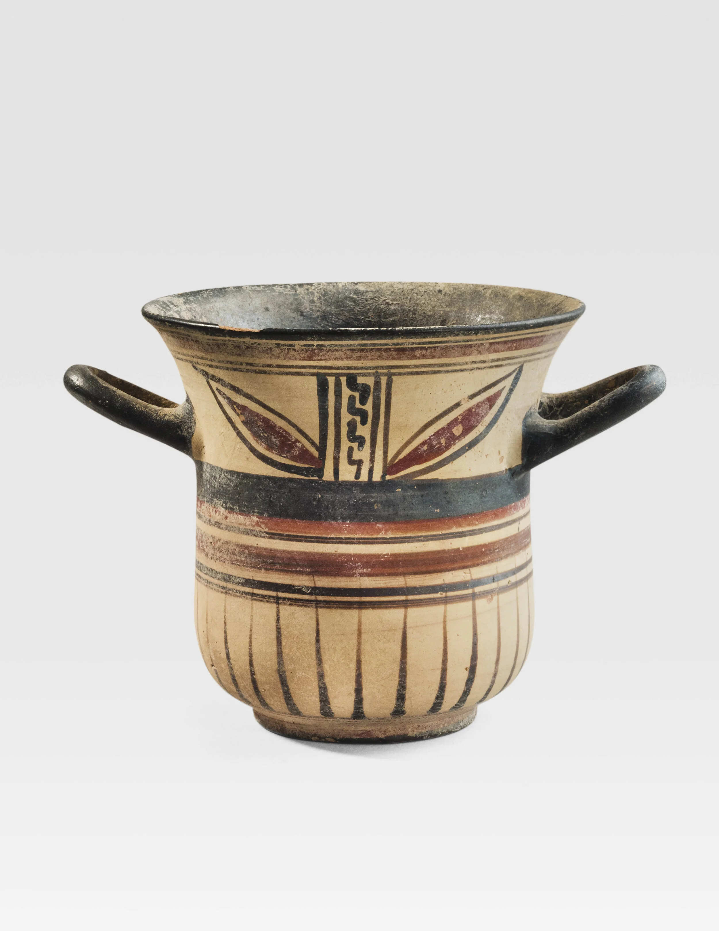 Ancient Greek Terracotta Lekanis