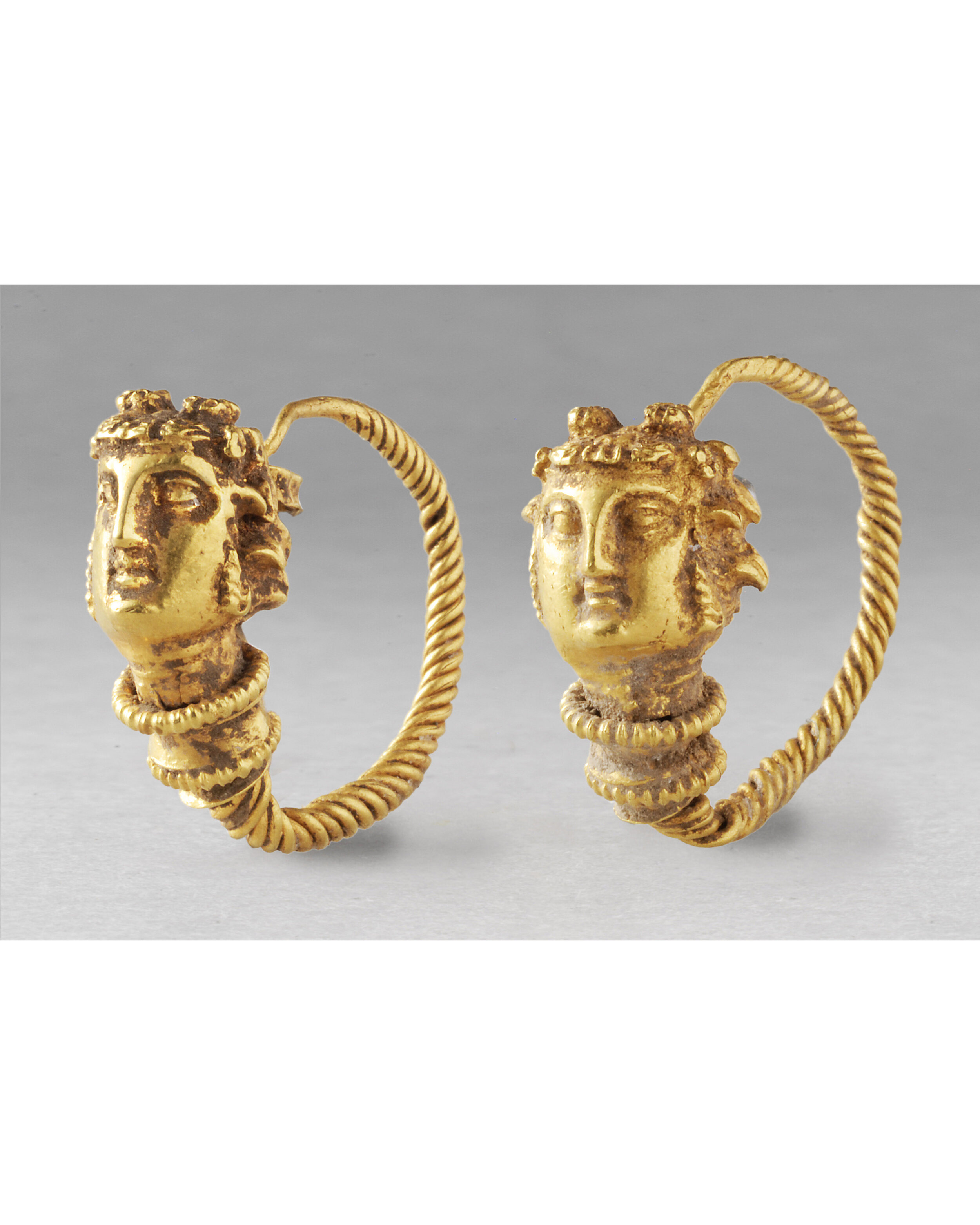 Blue Opal Greek Key Dangle Earrings  GREEK ROOTS Greek Jewelry