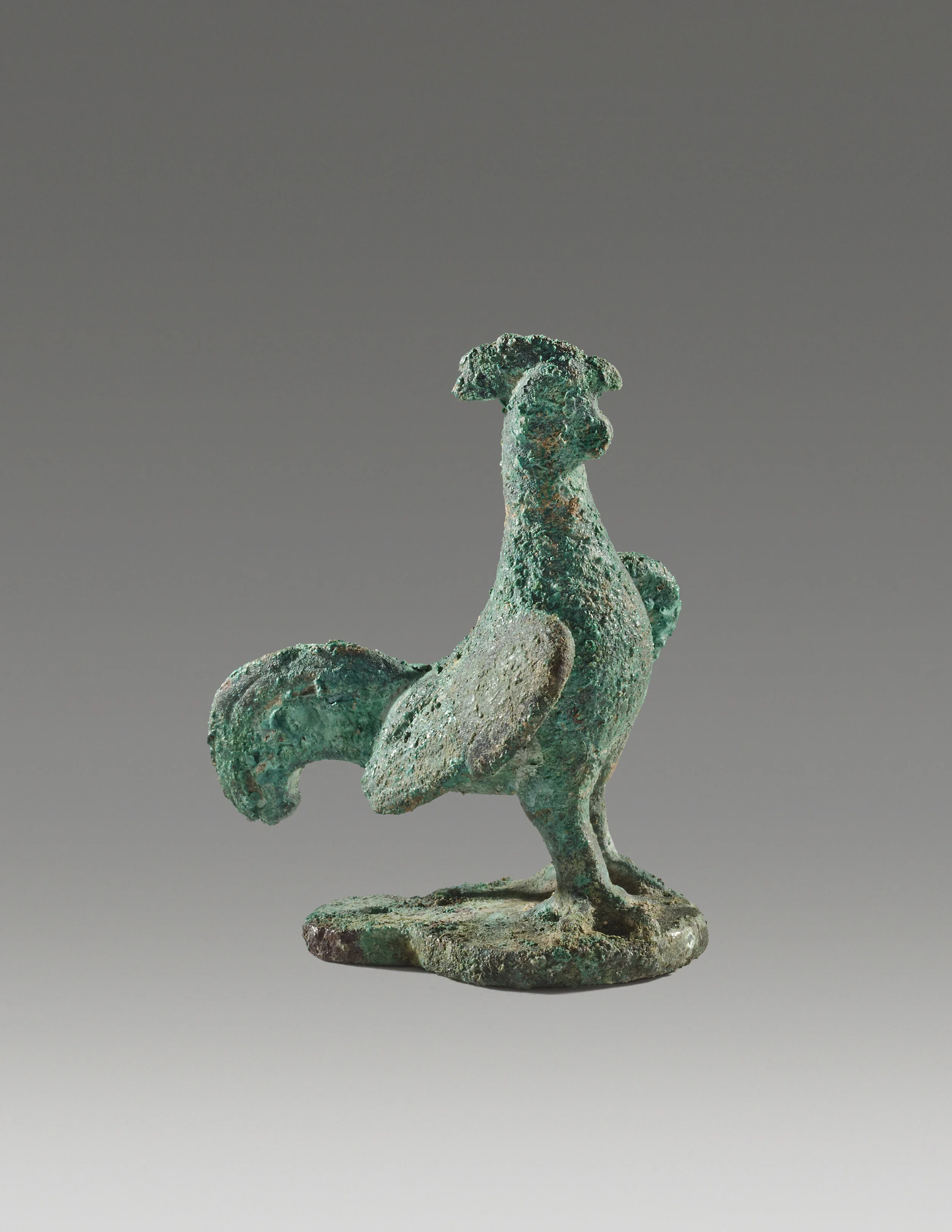Ancient Roman Bronze Rooster