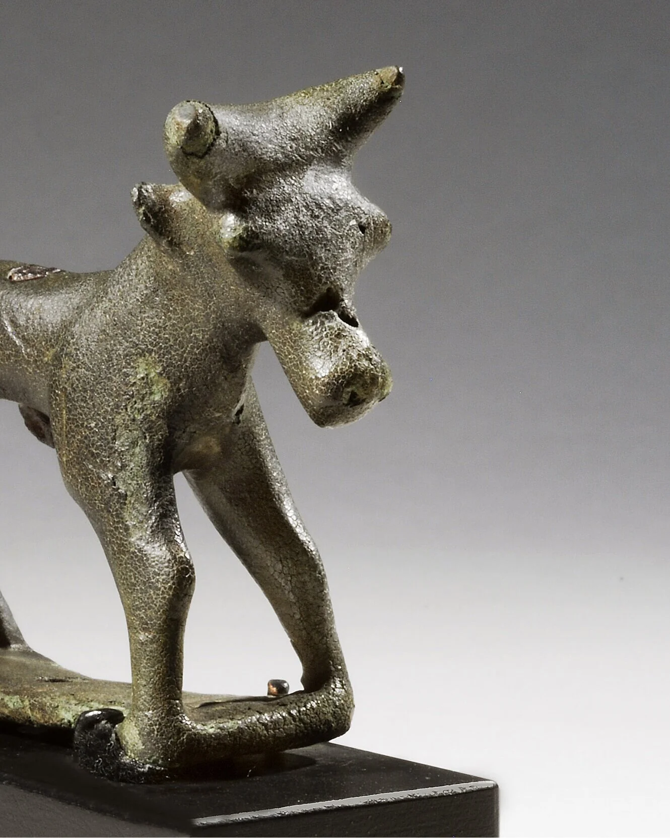 Ancient Geometric Greek Bronze Bull