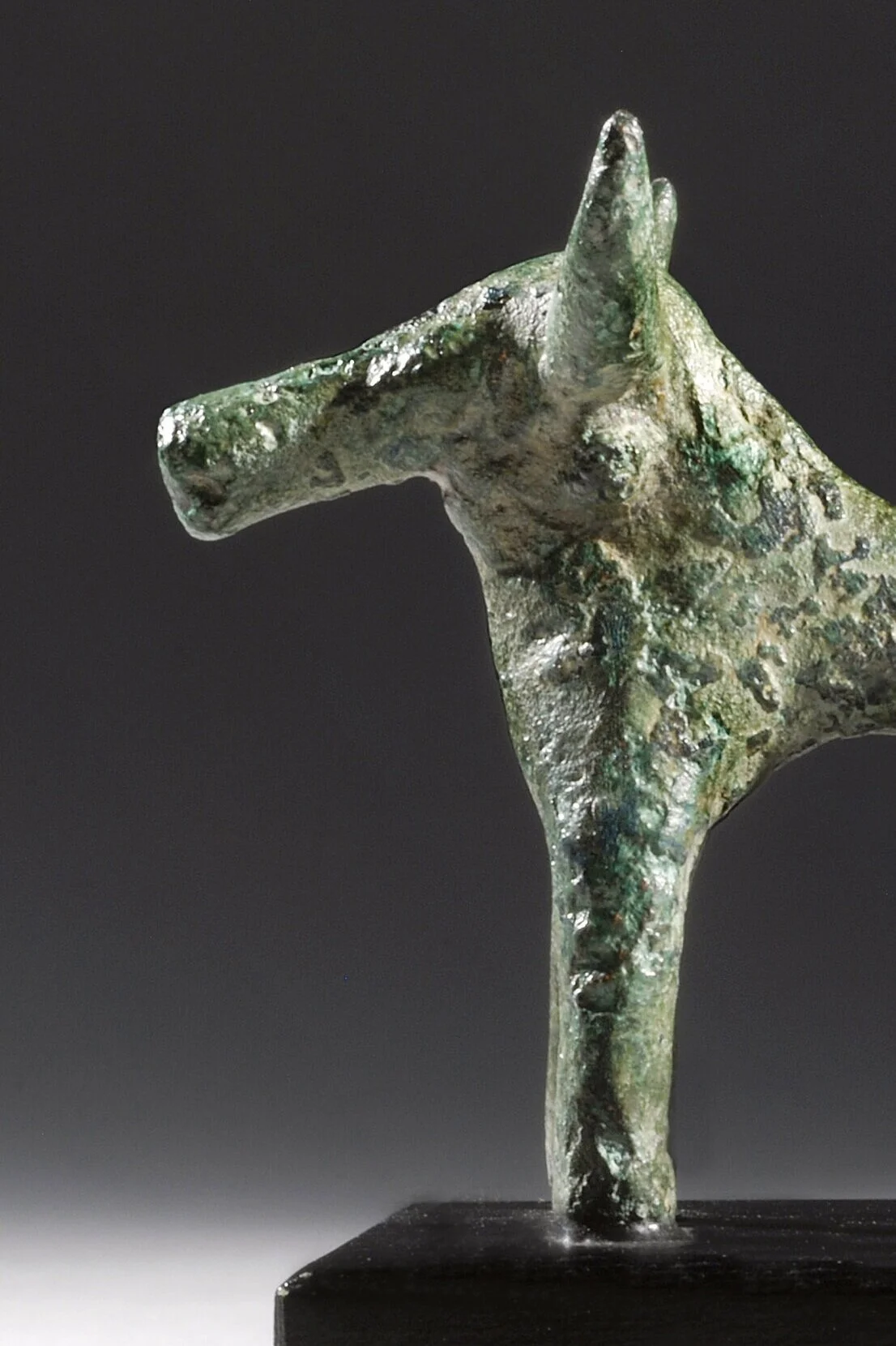 Ancient Geometric Greek Bronze Bull