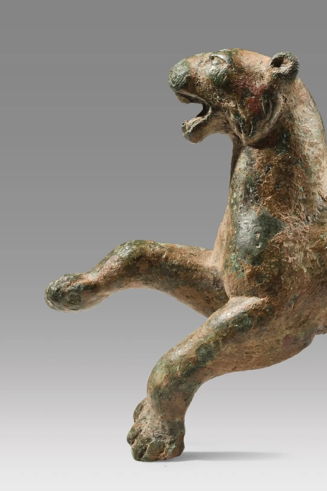 Ancient Roman Bronze She - Panther