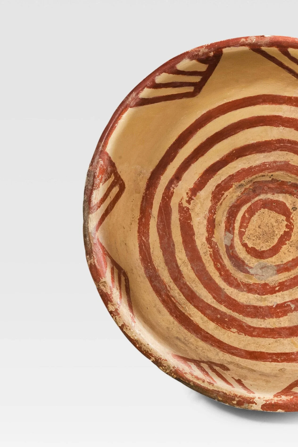 Ancient Hacilar Terracotta Bowl