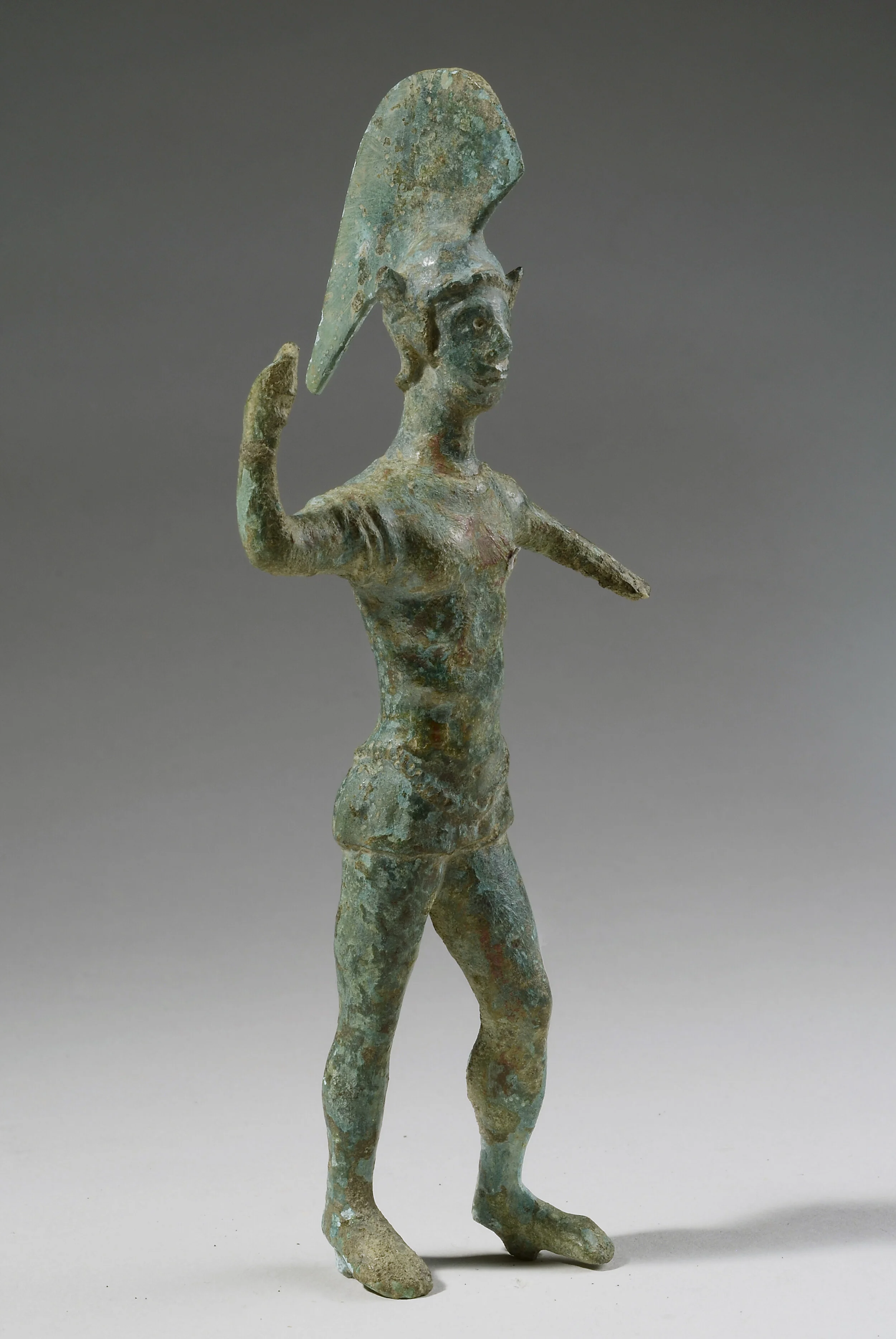 Ancient Etruscan Bronze Warrior