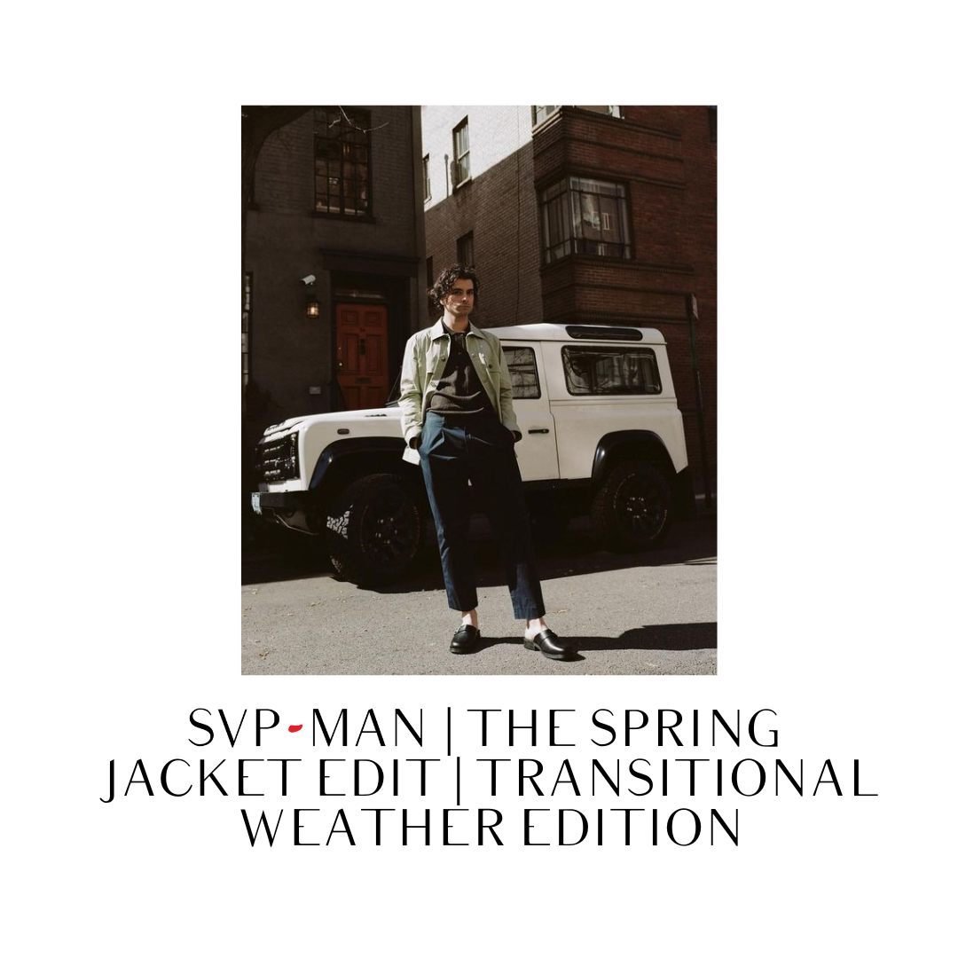 We would never leave our SVP men hanging. Spring dressing can prove to be challenging when the temperature fluctuates throughout the day. Layering is always a key to combating this fluctuation. We also always recommend our clients invest in a good tr