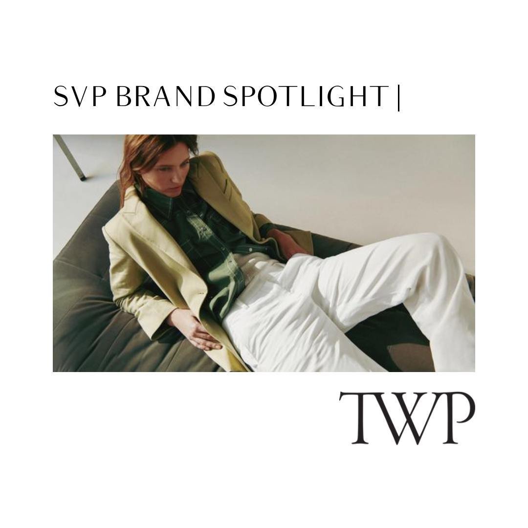 This week&rsquo;s brand spotlight is TWP. Designer Trish Westcoat Pound delivers a collection full of elevated essentials blending unique details and impeccable craftsmanship. This uber-chic brand sources fabrics from the finest mills in Italy while 