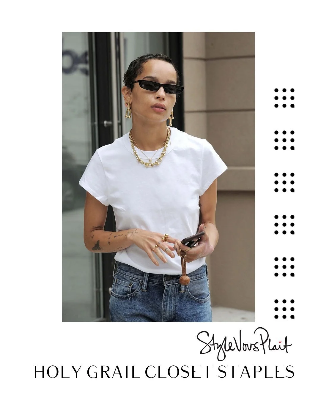 The holy grail pieces, according to your Style Vous Plait stylists. Think of them as the quiet heroes of your wardrobe &mdash; the crisp white button-down, effortless trousers, the perfect pair of jeans. Seasonless and effortlessly chic.
These are th