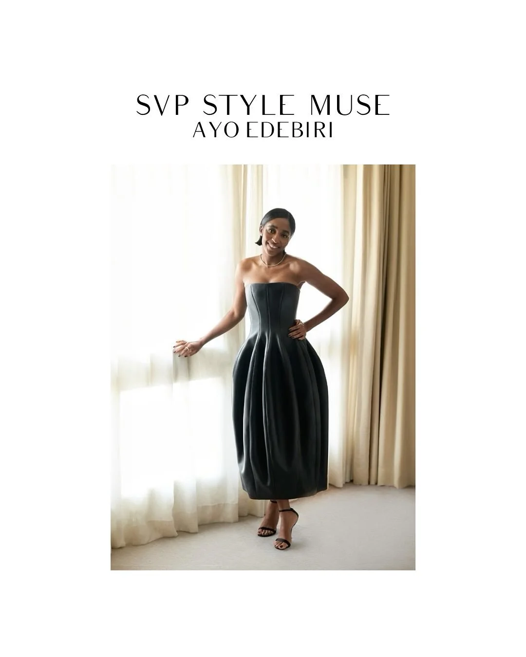 There&rsquo;s something magnetic about Ayo Edebiri&rsquo;s style &mdash; it&rsquo;s as sharp as her humor and as nuanced as her performances. From red carpets to off-duty moments, Ayo Edebiri defines modern cool. She&rsquo;s our muse for fall &mdash;