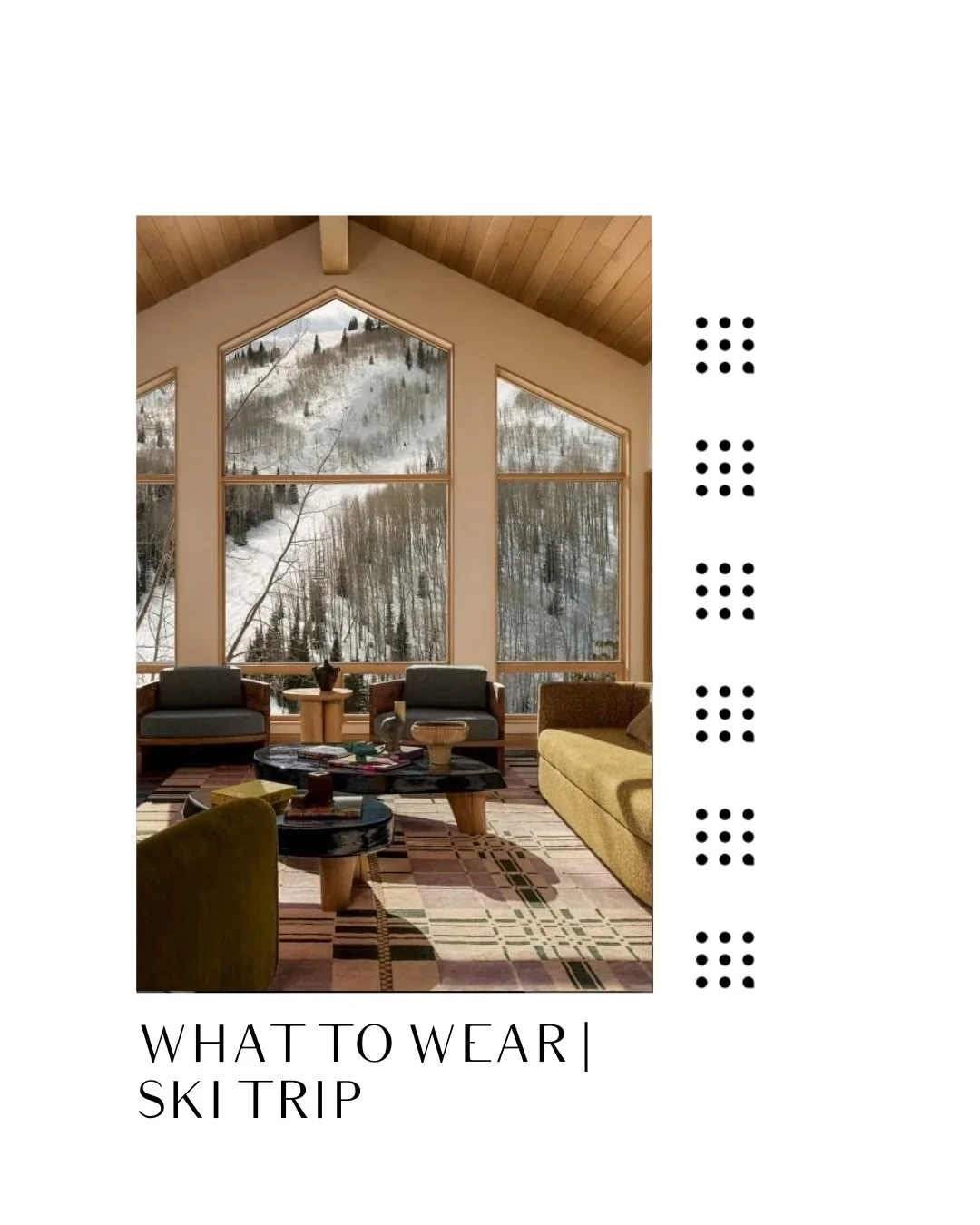 Comment &ldquo;snow&rdquo; for shopping links to these looks. You can also shop the pieces by heading to Style Vous Plait&rsquo;s ShopMy &amp; LTK pages. The links are in the bio. ⁠

Styled straight from the suitcase. Our ski trip, edited with the 5-