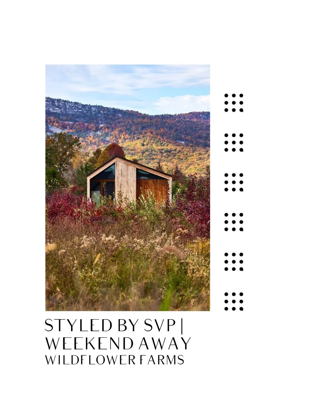 Comment &ldquo;Wildflower&rdquo; for shopping links to these curated looks. You can also shop the looks by heading to Style Vous Plait&rsquo;s ShopMy. The link is in bio.
A girls&rsquo; weekend at Wildflower Farms, styled from spa afternoon to dinner