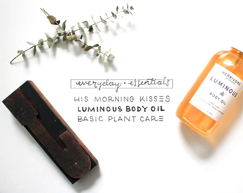 My Everyday Essentials