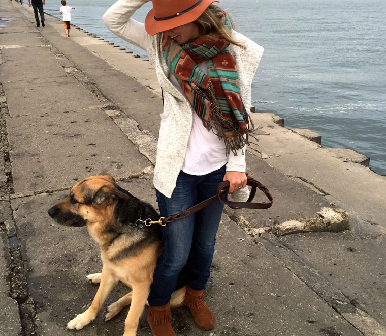 Chilly July Day on the Pier