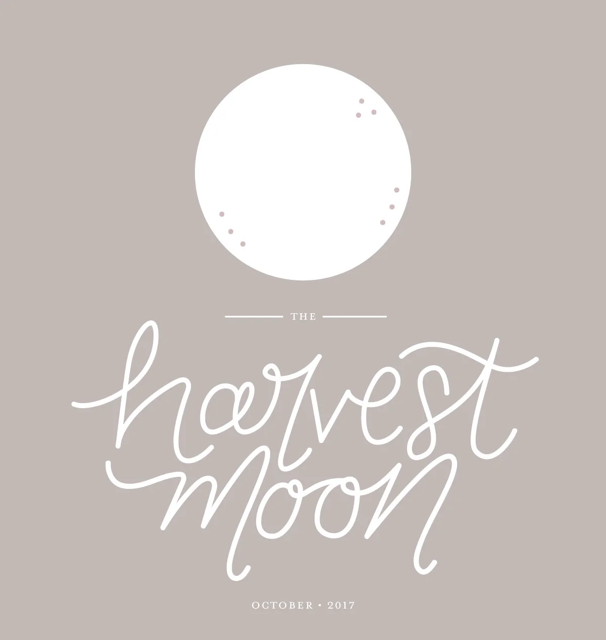 October Harvest Moon